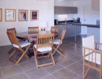 a dining room table